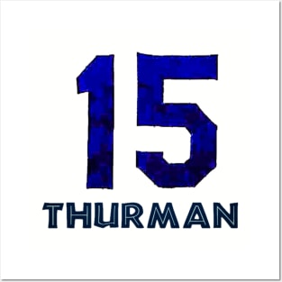 Thurman Munson Retro Design Posters and Art